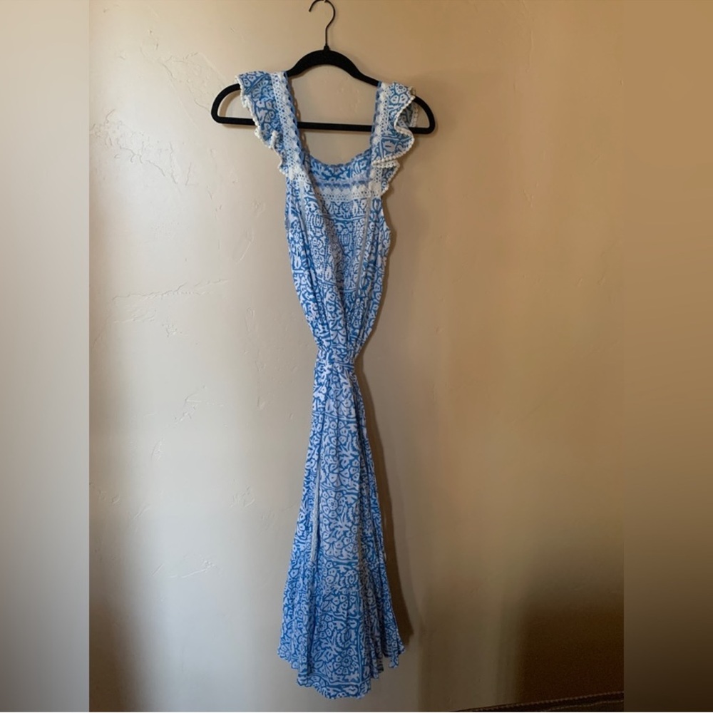 Roller Rabbit crochet maxi dress - Picture 6 of 7
